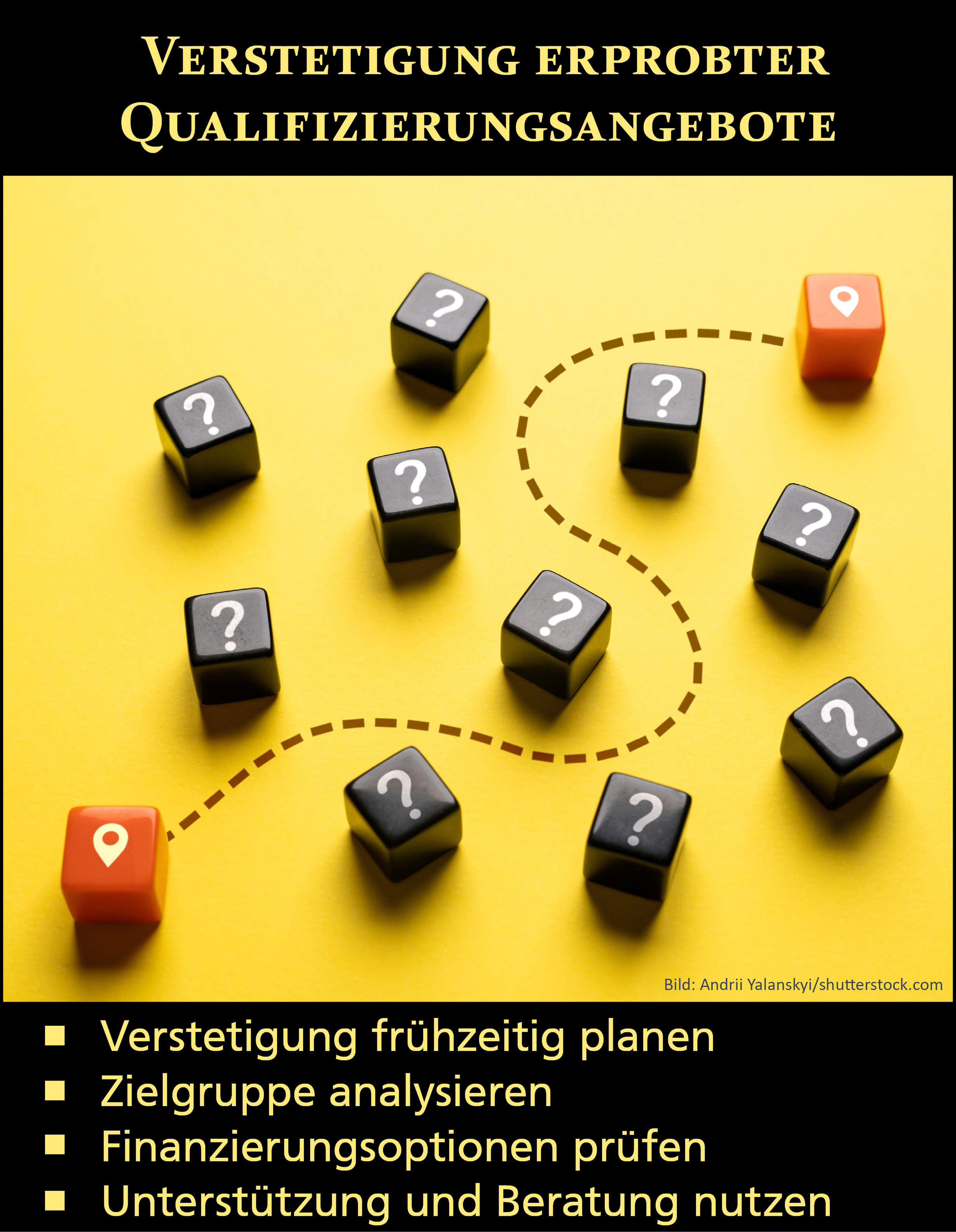 Bild zu PraxisParade Nummer 7: Verstetigung erprobter Qualifizierungsangebote