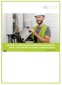 Titelbild der Situationsnalyse Umwelt- und Klimahandwerk