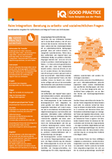 IQ Good Practice-Beispiel "Faire Integration"
