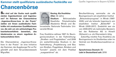 Chancenbörse: „Kammer stellt qualifizierte ausländische Fachkräfte vor“