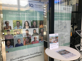 Stand des Förderprogramms IQ beim Fachkräftekongress 2024