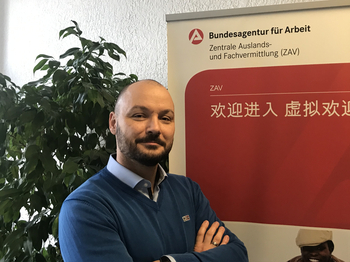 Dominik Keindorf, Teamleiter ZSBA